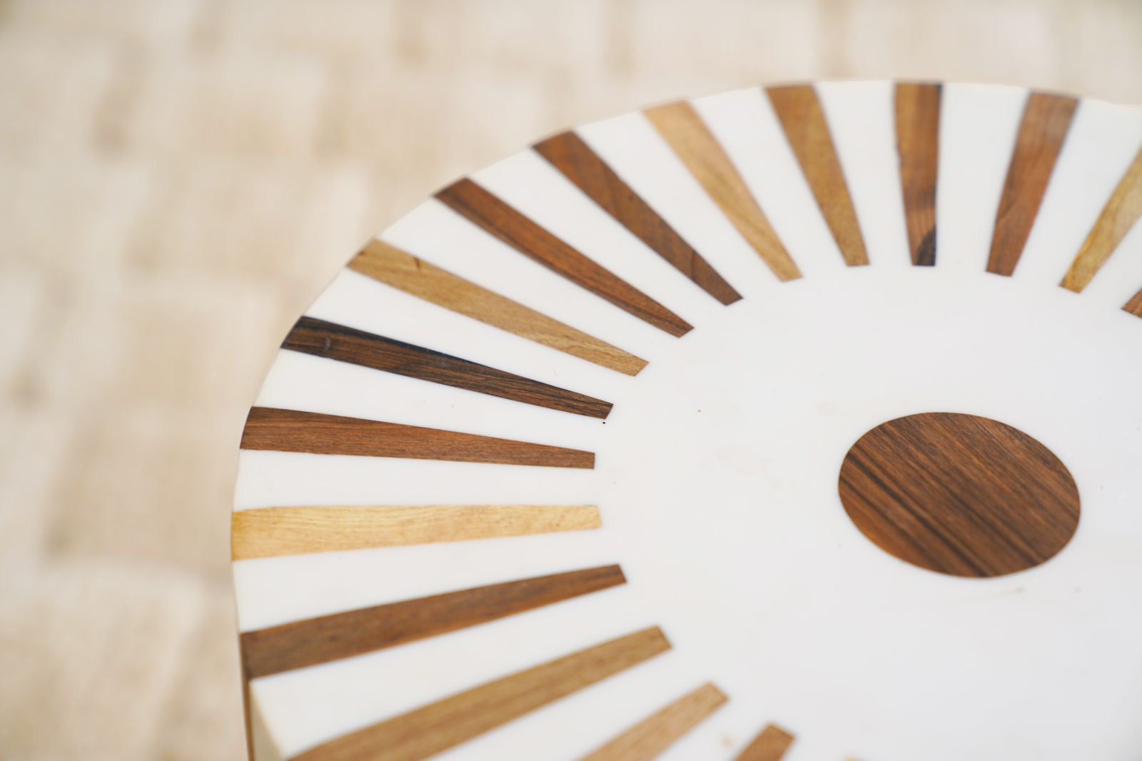 DEVA - Table d'appoint motifs géométriques