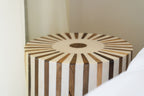 DEVA - Table d'appoint motifs géométriques