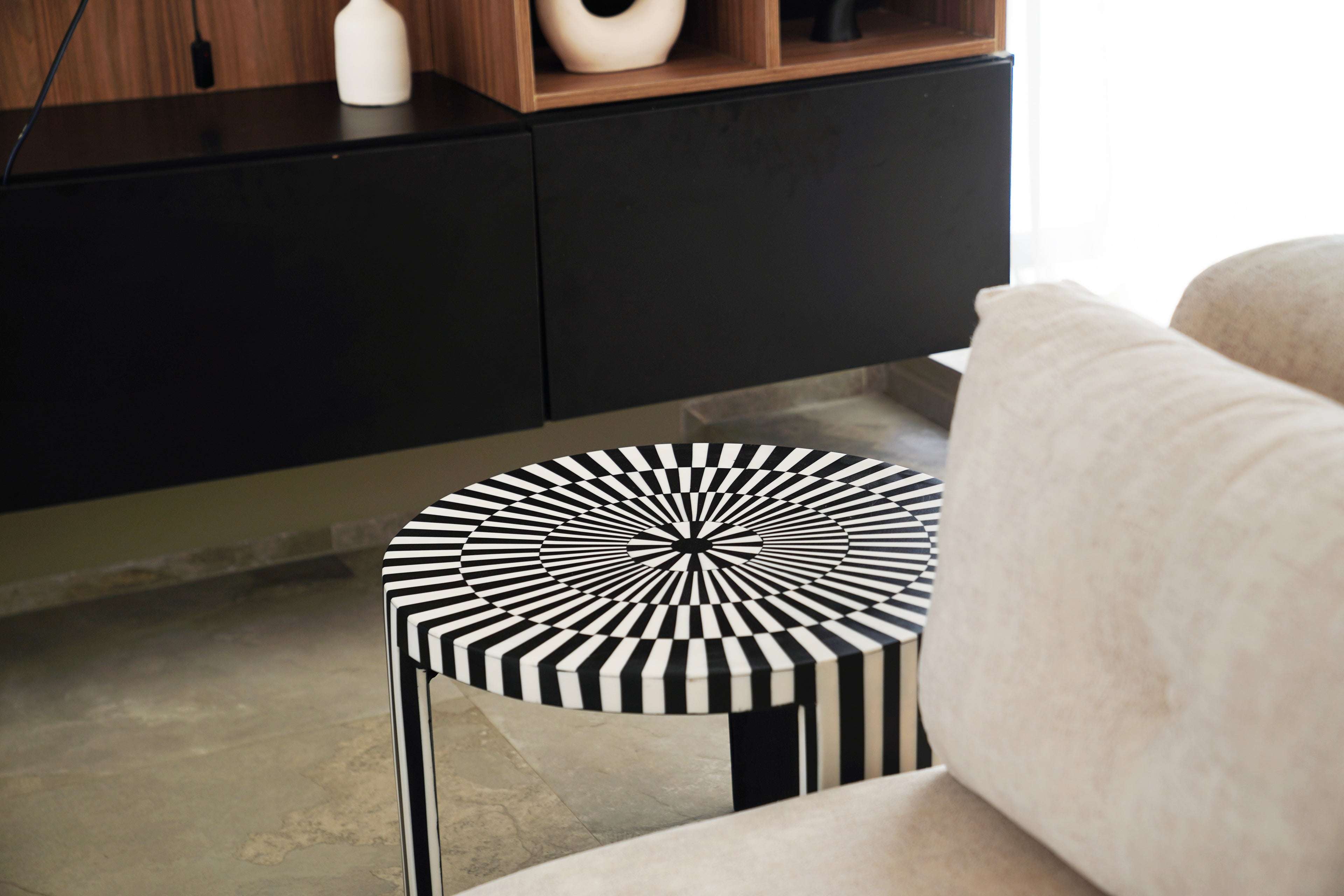 CLÉO - Duo table basse en résine