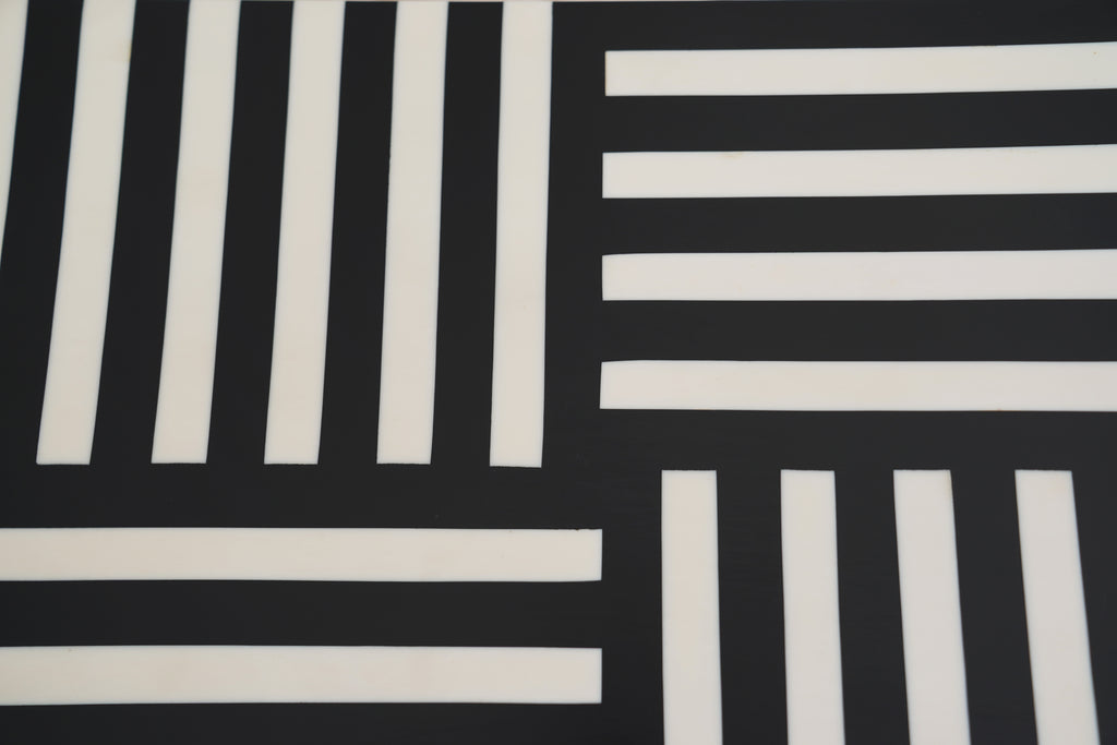 ADRA - Console en bois de noyer noire et marron