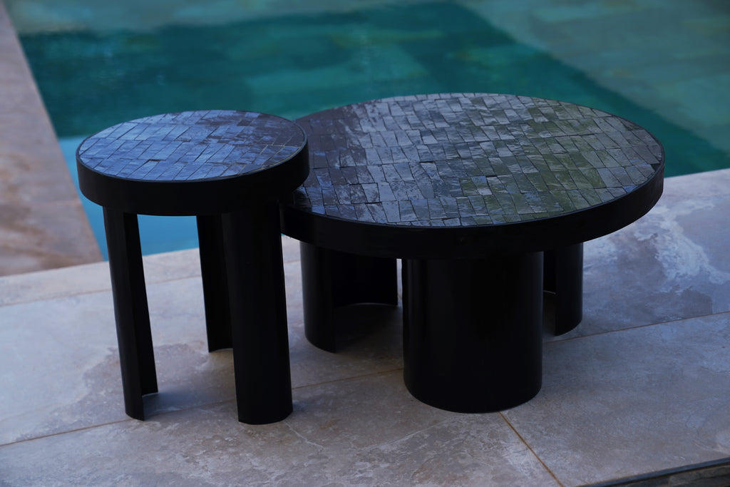 ONA - Table d'appoint en zellige